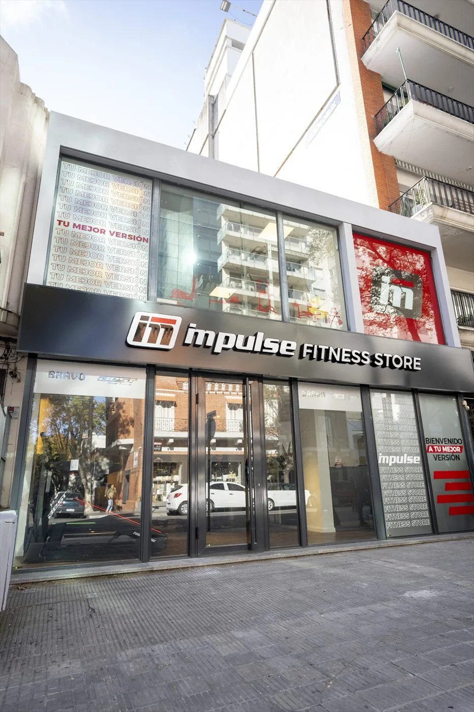 Fachada Impulse Fitness Store — 21 de Setiembre 2709, Punta Carretas